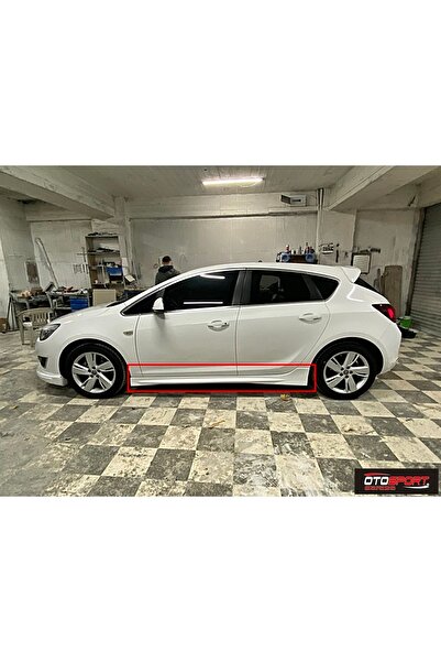 OTOSPORT Opel Astra J Marşpiyel Sağ Sol Takım Fiberglass Boyasız