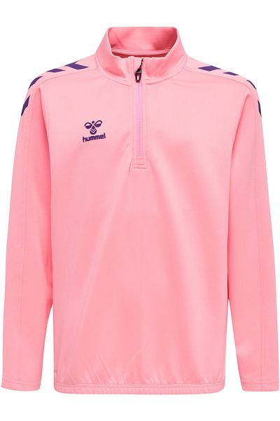hummel hmlCORE XK YARIM FERMUARLI POLİ SWEAT ÇOCUK