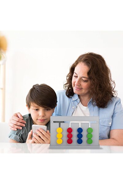 ThinkMaster Master Abacus Rubik Abaküs Montessori Zeka Oyunu Dijital Oyun Kartları Ile Destekli