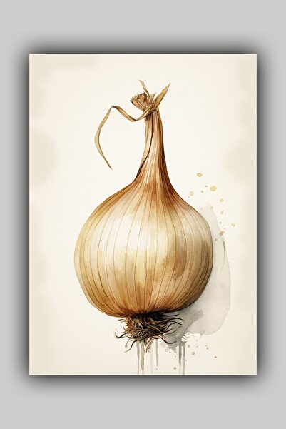 Luna Marissa Καλλιτεχνική αφίσα με κρεμμύδια χωρίς πλαίσιο