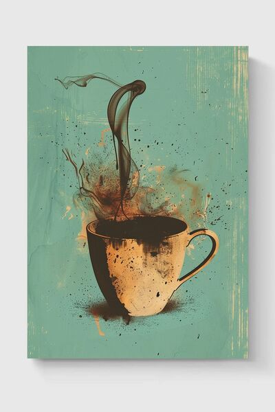 Luna Marissa Αφίσα τοίχου με φλιτζάνι καφέ χωρίς πλαίσιο