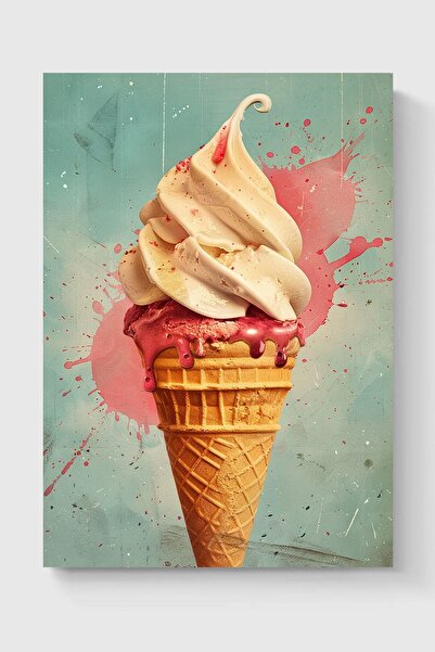 Luna Marissa Καλλιτεχνική αφίσα παγωτού χωρίς πλαίσιο τοίχου