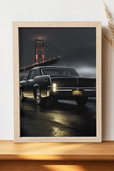 Luna Marissa Vintage αφίσα αυτοκινήτου - Αφίσα αυτοκινήτου από γυαλιστερό χαρ...