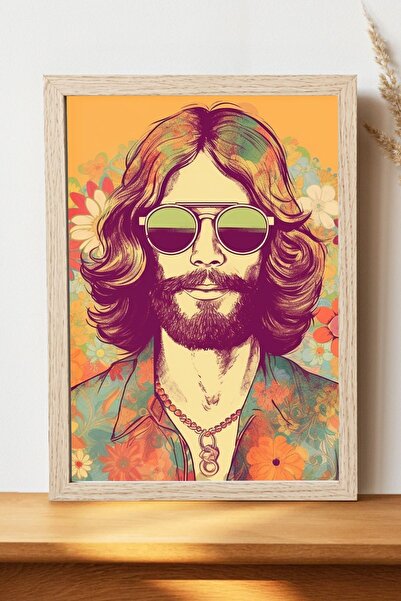 Luna Marissa Αφίσα Hippie - Αφίσα τοίχου από γυαλιστερό χαρτί χωρίς πλαίσιο