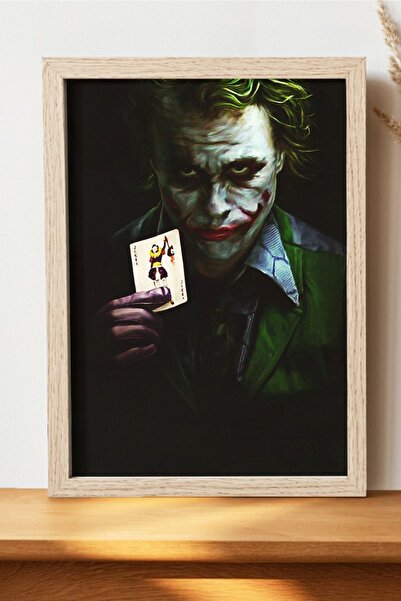 Luna Marissa Batman Joker Poster - Çerçevesiz Kalın Kağıt Tv Film Poster