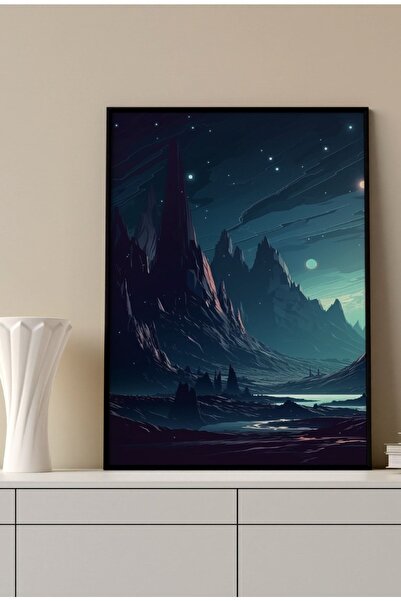 Luna Marissa Καλλιτεχνική αφίσα - Ψηφιακή αφίσα τέχνης χωρίς πλαίσιο