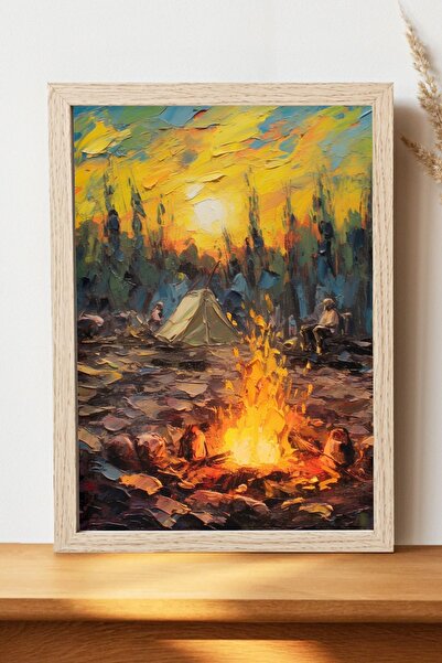 Luna Marissa Αφίσα τοπίων - Αφίσα τοίχου από γυαλιστερό χαρτί χωρίς πλαίσιο