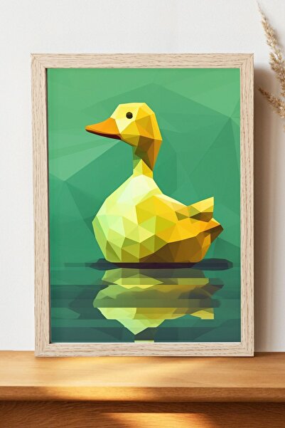 Luna Marissa Αφίσα πάπιας - Αφίσα ψηφιακής τέχνης από γυαλιστερό χαρτί χωρίς ...