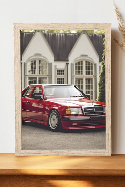 Luna Marissa Mercedes 1991 Araba Poster - Çerçevesiz Parlak Kağıt Araba Posteri