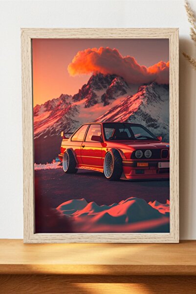 Luna Marissa Fanart Bmw Poster - Çerçevesiz Araba Poster