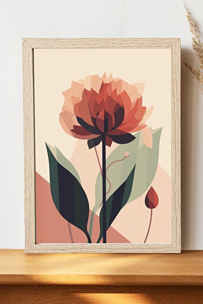 Luna Marissa Εικονογράφηση Αφίσα λουλουδιών - Χοντρό χαρτί χωρίς πλαίσιο Ψηφι...