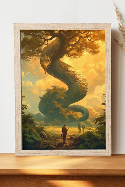 Luna Marissa Αφίσα τοπίων - Αφίσα τοίχου από γυαλιστερό χαρτί χωρίς πλαίσιο