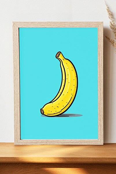 Luna Marissa Αφίσα μπανάνας - Αφίσα τοίχου από γυαλιστερό χαρτί χωρίς πλαίσιο