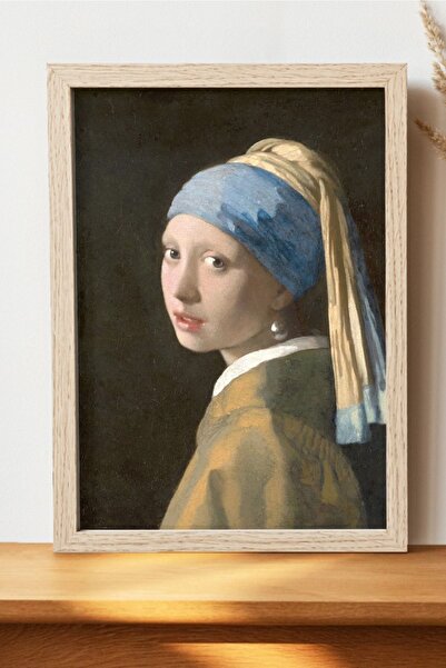 Luna Marissa Αφίσα κοριτσιού με σκουλαρίκια - Διακοσμητική αφίσα διάσημων ζωγ...