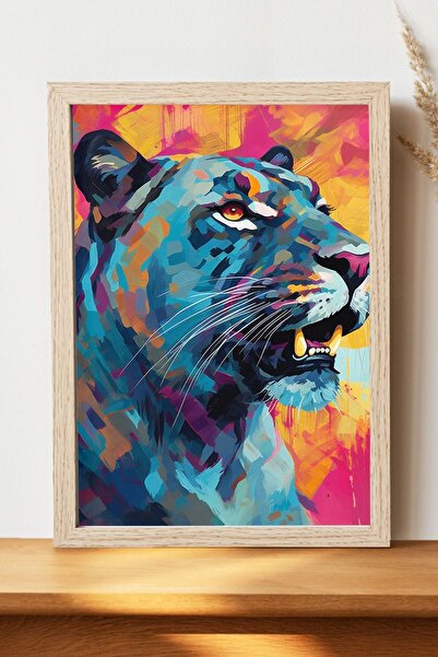 Luna Marissa Αφίσα Πάνθηρας - Αφίσα τοίχου από γυαλιστερό χαρτί χωρίς πλαίσιο