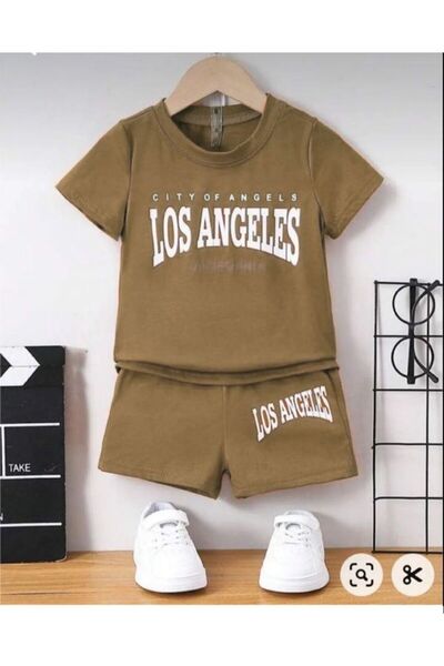 VESTIR BIEN Los Angeles Printed Children's T-shirt