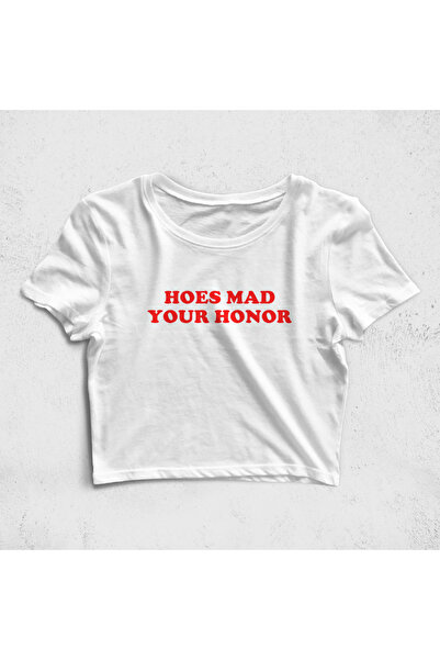 Built By Crazy Mad Hoes - Tricou Croptop Honor Your
