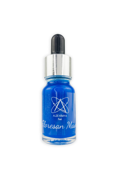 Alze Kimya Hobi Sıvı Pigment Mavi 20 ml - Mum Malzemesi ve Hobi Çalışmalarına Uyumlu