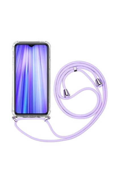 emybox Clear Silicone Phone Case with Neck Strap Corner Protection for Samsun...