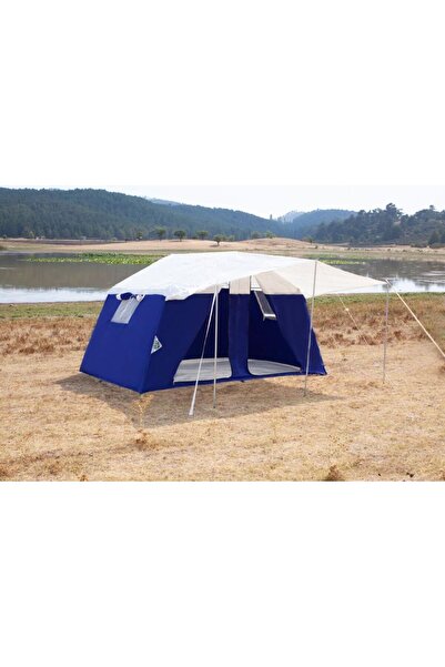 Zey Camping Iki Odalı Akrilik 4 Mevsimlik Kamp Ormancı Barınak Dağcı Şantiye ...
