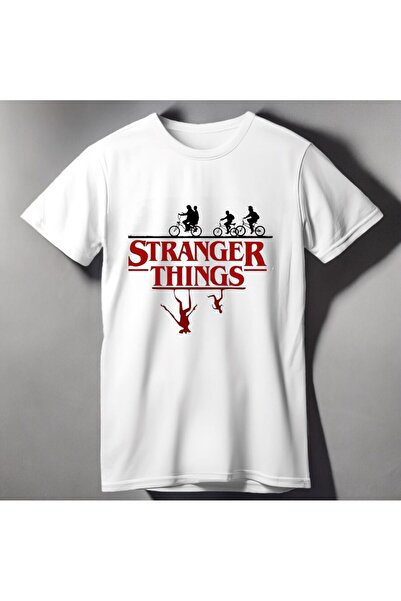 Vordevia Stranger Things Sa deznom Oversize kroj Majica