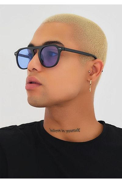Pierre Lotus Uv400 Glass Protected Unisex Sunglasses - Pl1007