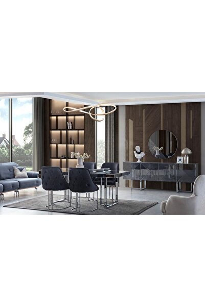 mobilyabazari Maserati MDF Yemek Odası Takımı