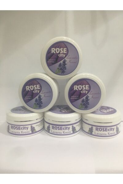 rosecity Rose City Besleyici Ve Nemlendirici Lavanta Kremi 120 ml 6 Adet