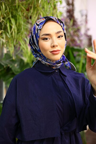 Silk Home Μαλακό βαμβακερό κασκόλ - Starlike Pattern