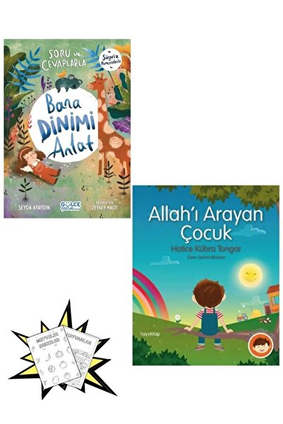 Timaş Çocuk Boyamalı-  Bana Dinimi Anlat Allahı Arayan Çocuk Hatice Kübra Ton...