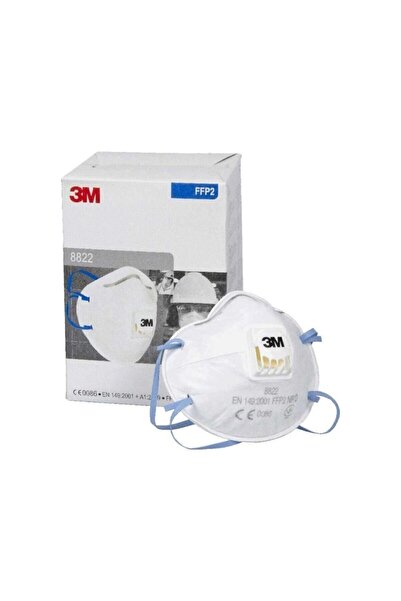 3M 8822 Ffp2 Koruyucu Maske (10 Adet)