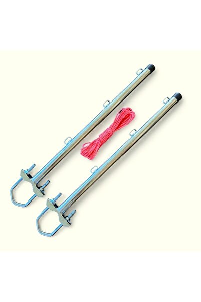 Genel Markalar Gri Balkon Çamaşır Askılığı Metal Küpeşte Çamaşır Askılık Metal