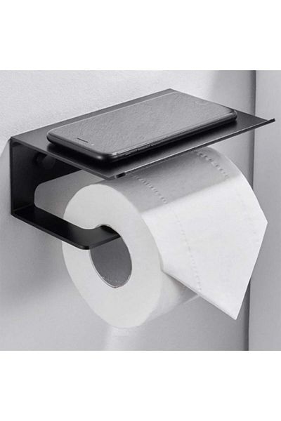 Mavienerji Decorative Metal Bathroom WC Paper Napkin Roll Holder Toilet Bathroom Napkin Hanger