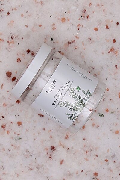 Agon Mentol ve Okaliptus Yağlı Doğal Banyo Tuzu 300 gr - İngiliz,Himalaya,Deniz ve Kaya Tuzu