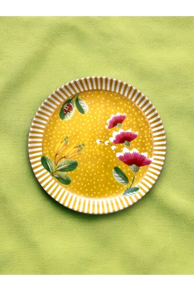 unique florya Dekoratif Duvar Tabağı Mutfak Bahçe Balkon Dekorasyonu Duvar Sü...