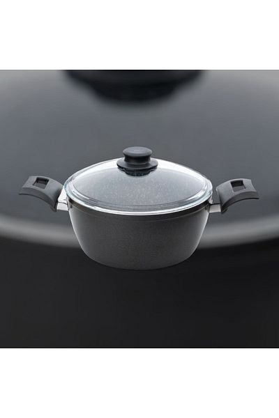 Cem Deluxe Crushed 5 Layer Coated Deep Granite Pot 24 Cm