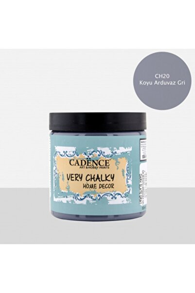 Cadence Very Chalky Home Decor 500 Ml Ch20 Koyu Arduvaz Gri Boya