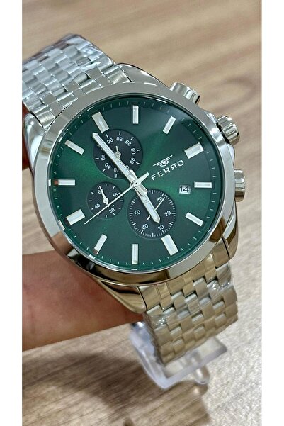 FERRO Marka Özel Üretim Kordon İç Aksamları Aktif 2 Yıl Garantili Erkek Kol Saati