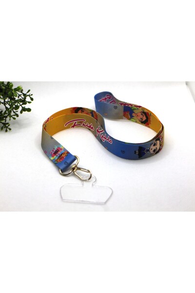 Tezcan Aksesuar Curea pentru telefon și șnur pentru gât compatibil cu toate t...