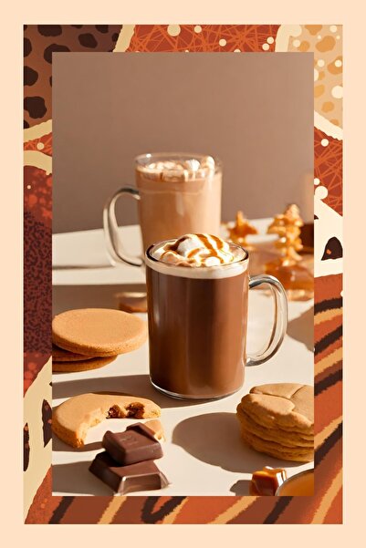 Mim and More Caramelized Cookie Hot Chocolate - Karamelize Kurabiyeli Sıcak Çikolata, 200 gr