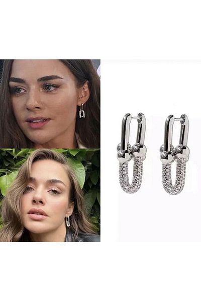 NİLLS STORE Imported Tiffany Silver Earrings