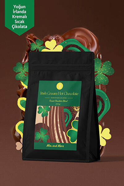Mim and More Irish Cream Hot Chocolate - Irlanda Kremalı Sıcak Çikolata, 200 gr