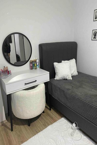 Evnalia Negru 4 bucăți de lux 60 cm picior de masă conic din lemn diametru: 4,2 cm Hobby DIY (CU ȘURUBURI ȘI DISPOZITIVE)