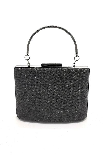 NAZART Geanta de seara neagra Cupra