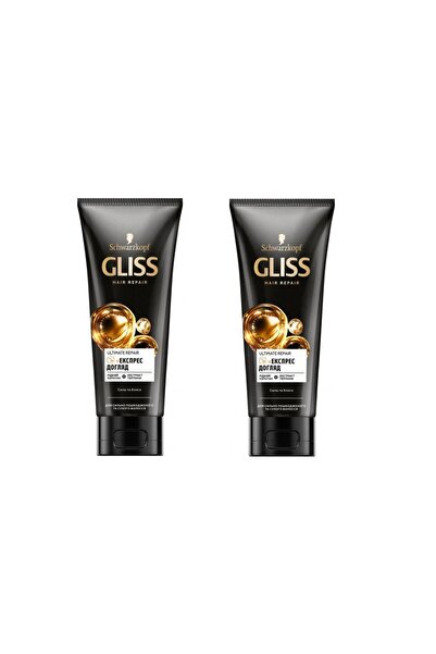 Gliss جليس ماسك ألتيميت ريبير للشعر من جليس 200 مل × 2 قطعة