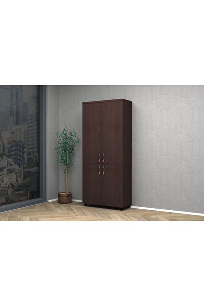 VENA Tam Kapak Ofis Dosya Dolabı 80x35x185cm Venge