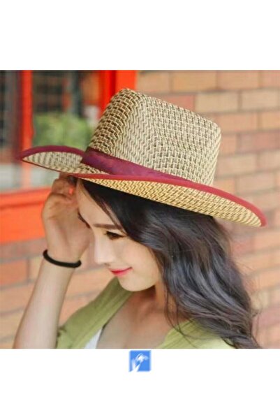 Kardelen Butik Denizli 56-59 см Солом'яний капелюх - для жінок і чоловіків