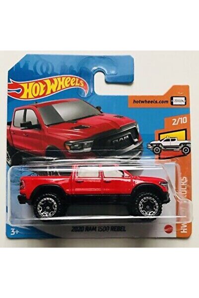 HOT WHEELS 1:64 Hotwheels 2020 Ram 1500 Rebel Kırmızı*2021