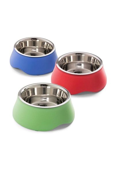 İmac Diva 2.8 Lt Steel Dog Food and Water Bowl