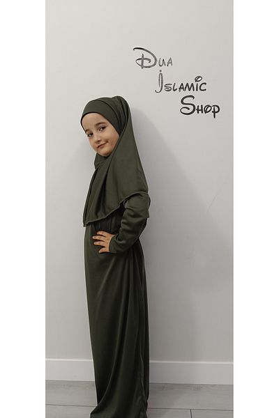dua' is Girl's Prayer Dress - One Piece Design